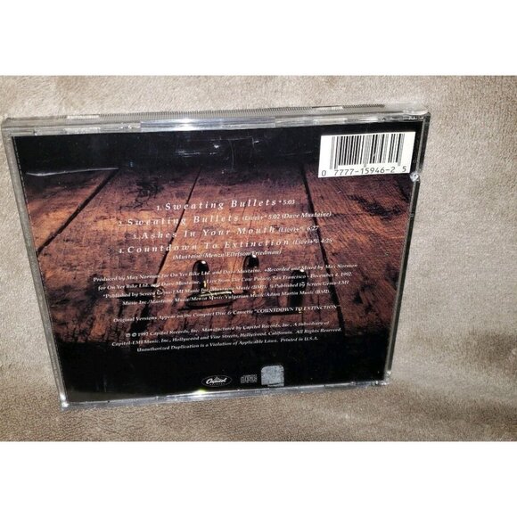 MEGADETH cd SWEATING BULLETS - Picture 2 of 5